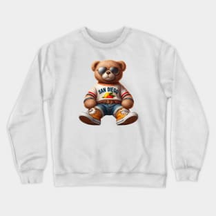 San Diego Teddy Bear Crewneck Sweatshirt